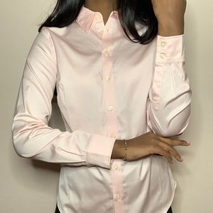 Pink Banana Republic Button Down Shirt